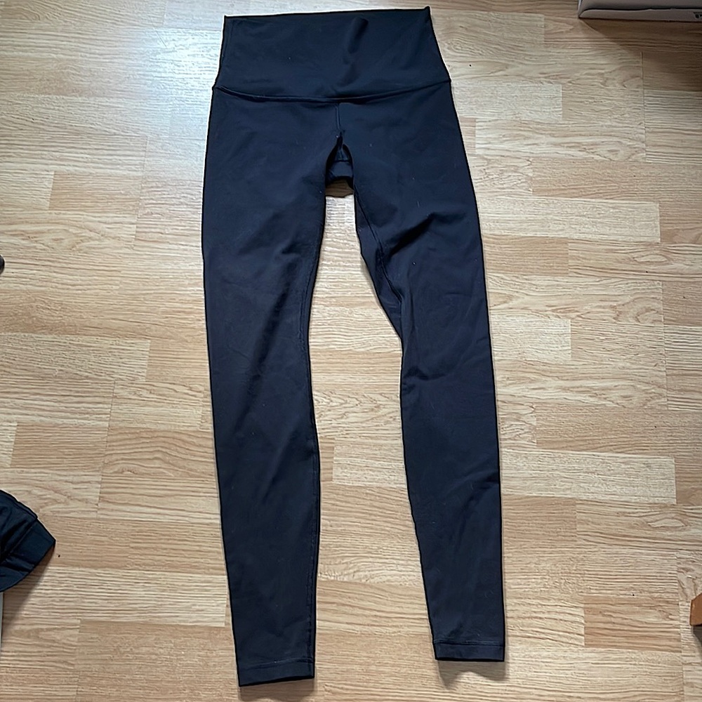 Wunder under 28” size 8 black tights leggings